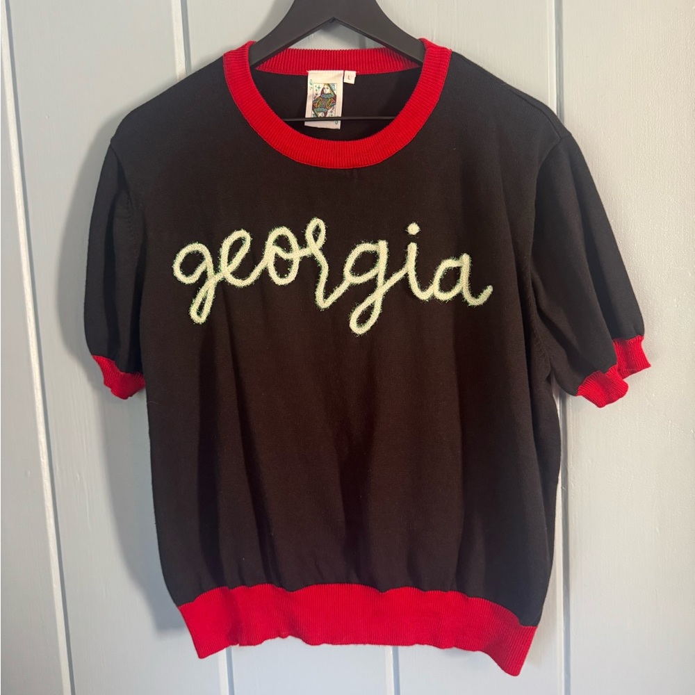 Queen of Sparkles Georgia Bulldogs top